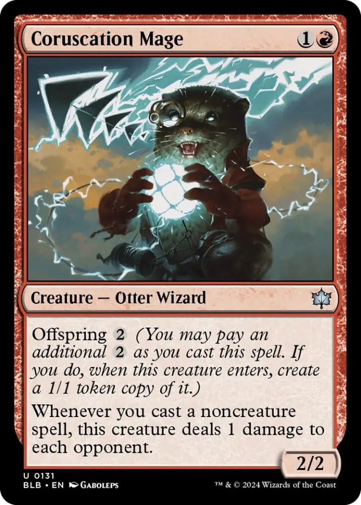 Coruscation Mage [Bloomburrow] - MTG Single