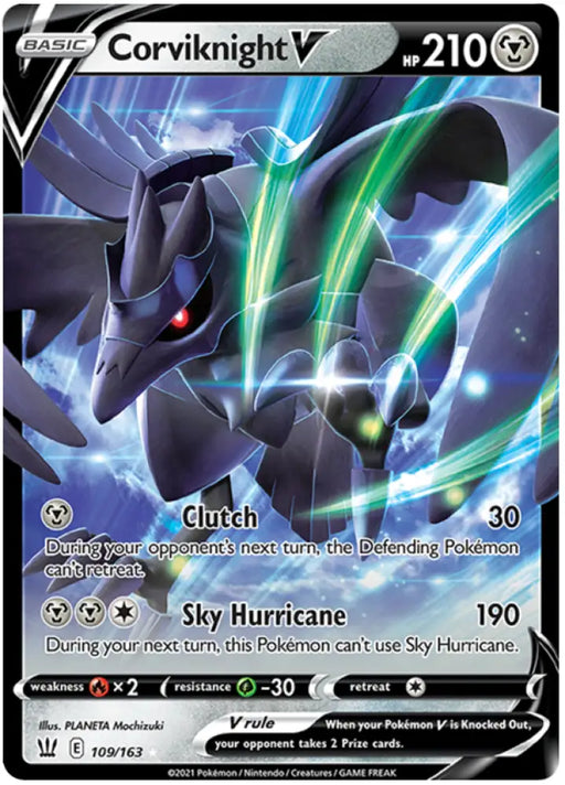 Corviknight V (109/163) [Sword & Shield: Battle Styles] - Pokemon Single