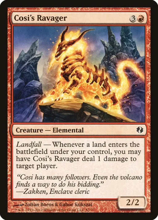 Cosi’s Ravager [Duel Decks: Venser vs. Koth] - MTG Single
