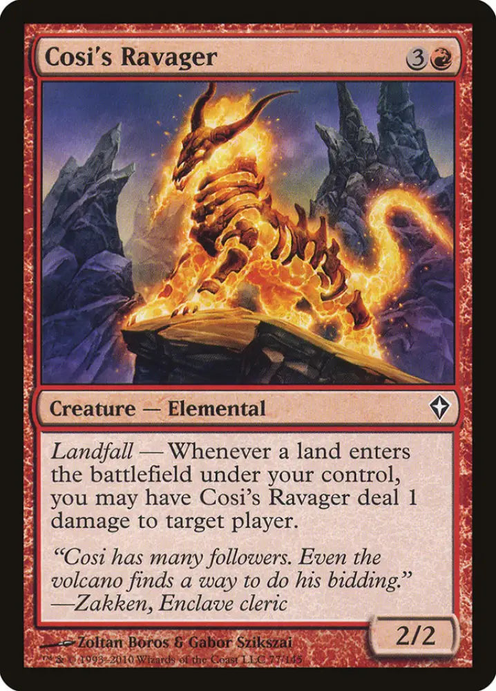 Cosi’s Ravager [Worldwake] - MTG Single