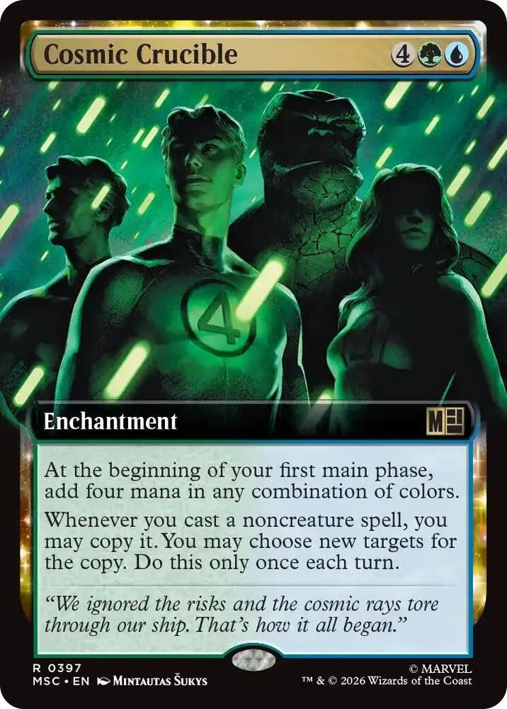 Cosmic Crucible (Extended Art) (397) [Marvel Super Heroes Commander]