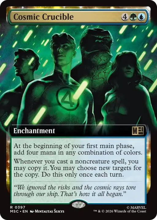 Cosmic Crucible (Extended Art) (397) [Marvel Super Heroes Commander]