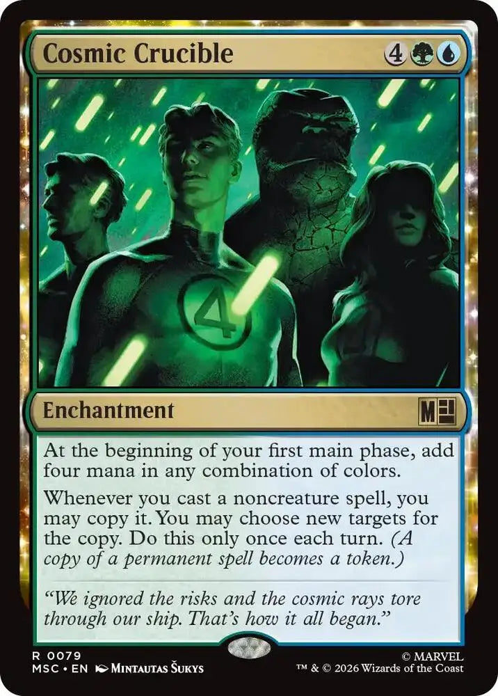 Cosmic Crucible (Surge Foil) (79) [Marvel Super Heroes Commander]