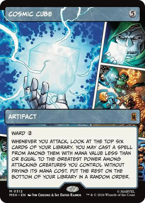 Cosmic Cube (Borderless) (0312) [Marvel Super Heroes]