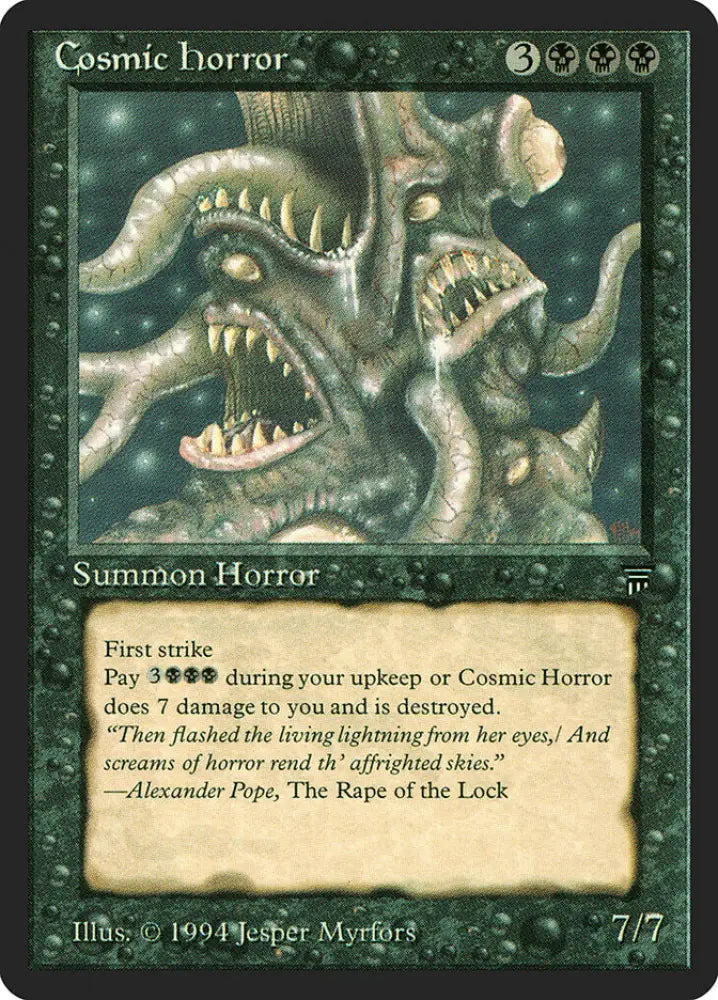 Cosmic Horror [Legends] - MTG Single
