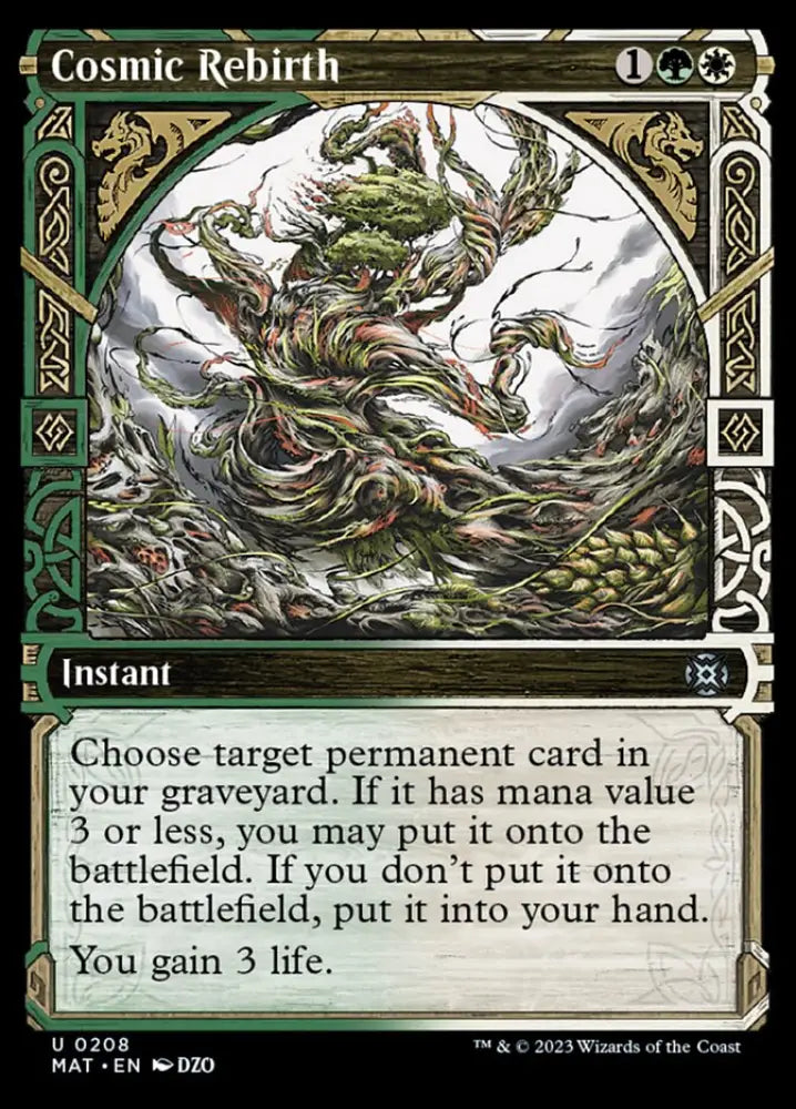 Cosmic Rebirth (Showcase Halo Foil) [March of the Machine: The Aftermath] - MTG Single
