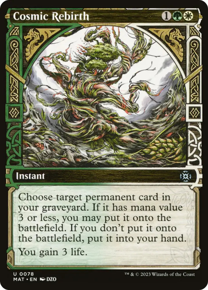 Cosmic Rebirth (Showcase) [March of the Machine: The Aftermath] - MTG Single