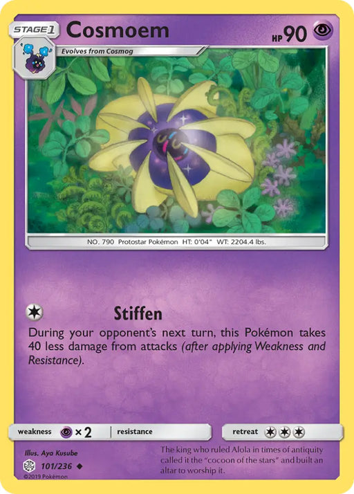 Cosmoem (101/236) [Sun & Moon: Cosmic Eclipse] - Pokemon Single
