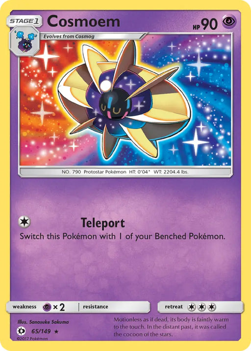 Cosmoem (65/149) [Sun & Moon: Base Set] - Pokemon Single
