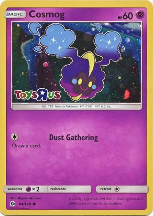 Cosmog (64/149) (Toys R Us Promo) [Sun & Moon: Base Set] - Pokemon Single