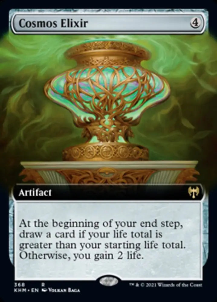 Cosmos Elixir (Extended Art) [Kaldheim] - MTG Single