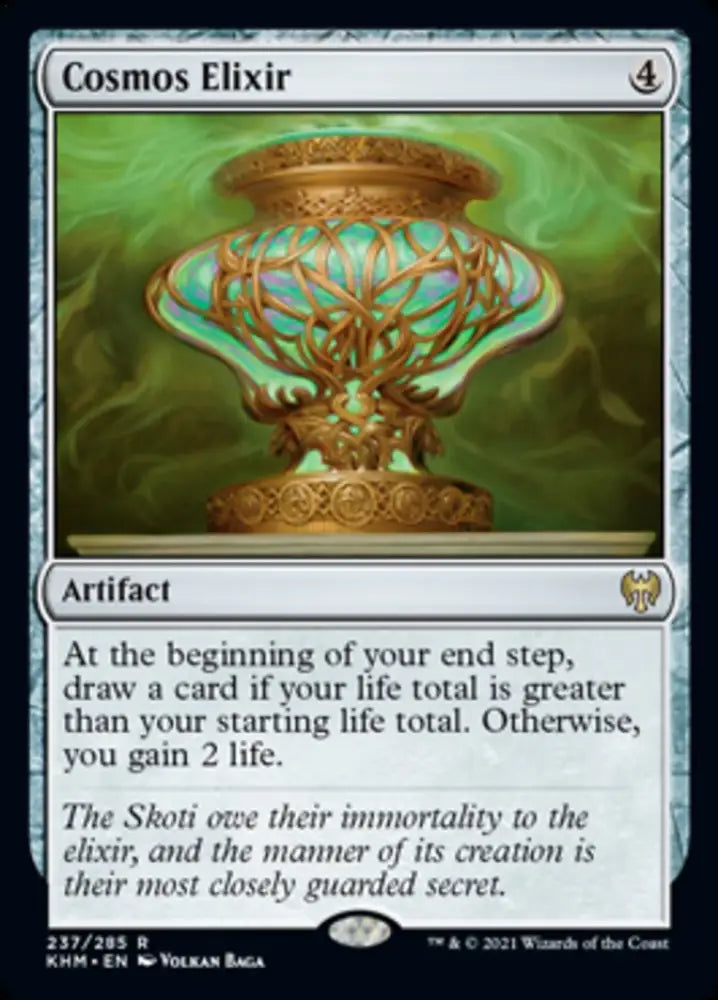 Cosmos Elixir [Kaldheim] - MTG Single