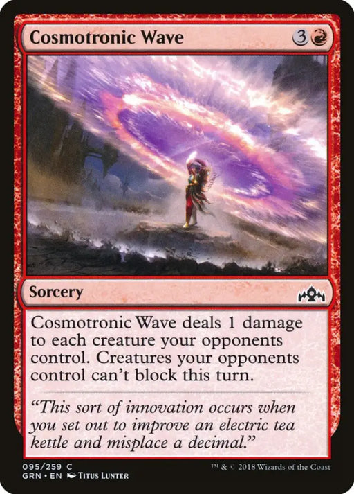 Cosmotronic Wave [Guilds of Ravnica] - MTG Single