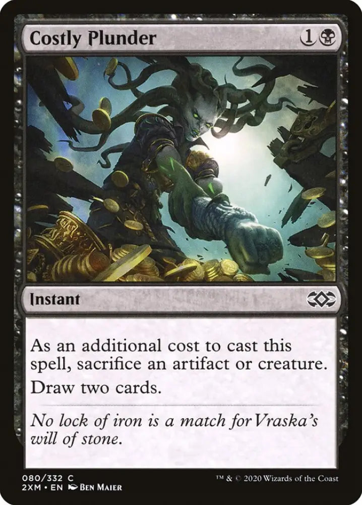 Costly Plunder [Double Masters] - MTG Single