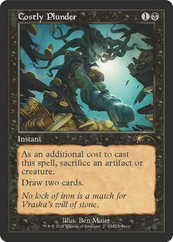 Costly Plunder (Retro) [Wizards Play Network 2024] - MTG Single