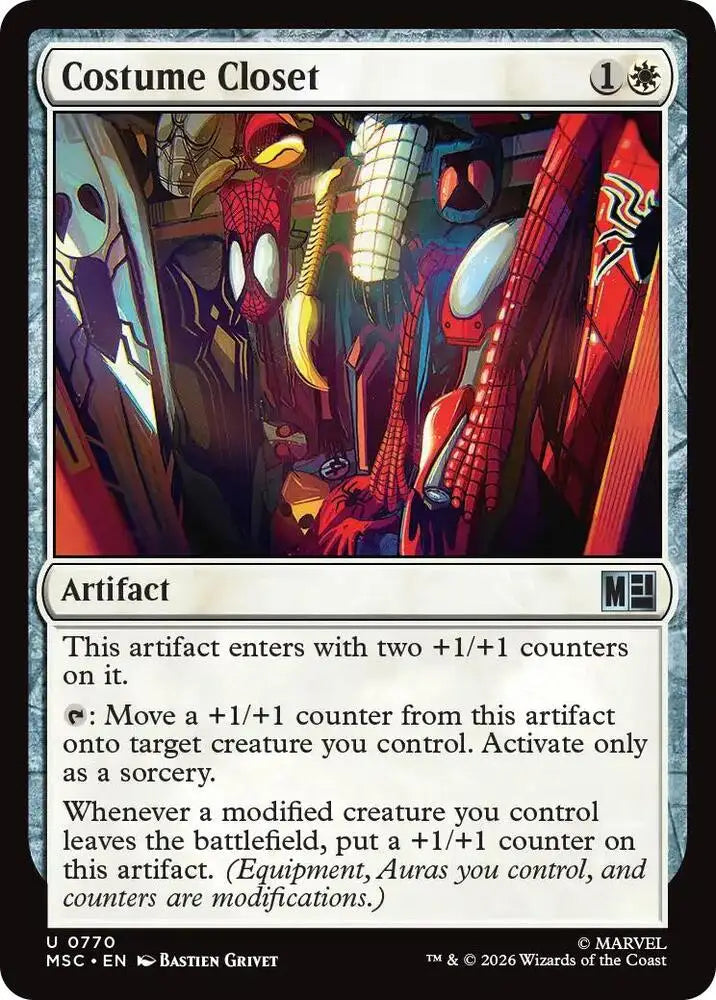 Costume Closet (770) [Marvel Super Heroes Commander]