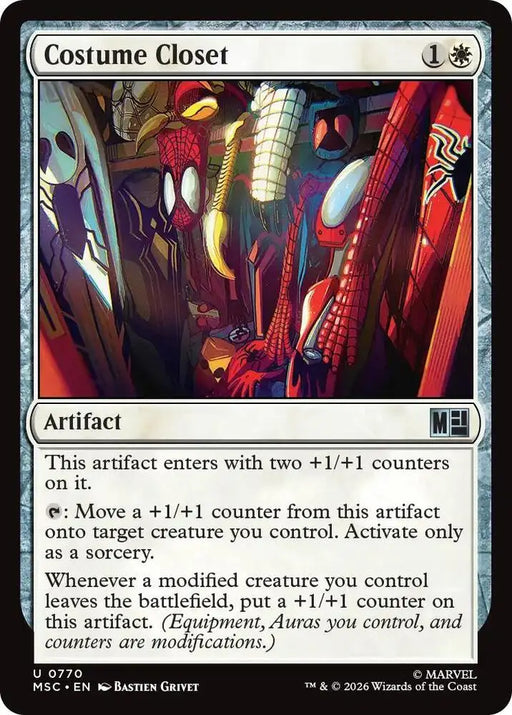 Costume Closet (770) [Marvel Super Heroes Commander]