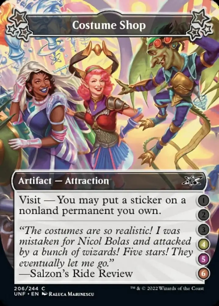 Costume Shop (4-5-6) [Unfinity] - MTG Single