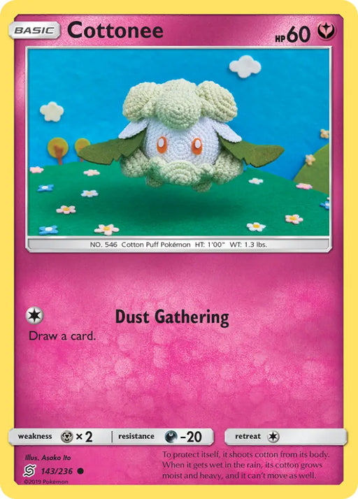 Cottonee (143/236) [Sun & Moon: Unified Minds] - Pokemon Single