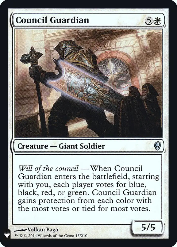 Council Guardian [Mystery Booster] - MTG Single