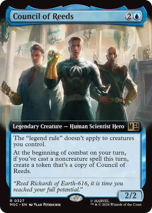 Council of Reeds (Extended Art) (327) [Marvel Super Heroes Commander]