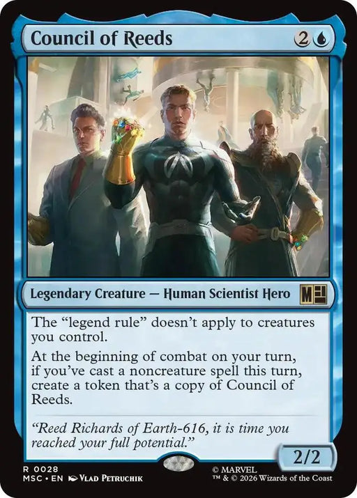 Council of Reeds (Surge Foil) (28) [Marvel Super Heroes Commander]