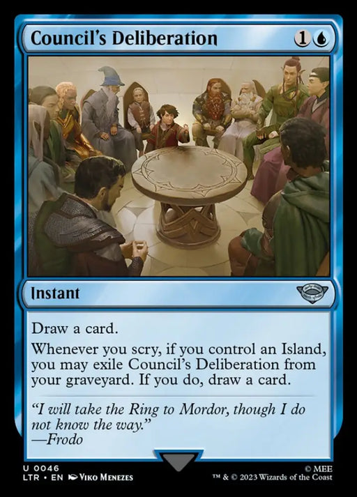 Council’s Deliberation [The Lord of the Rings: Tales of Middle-Earth] - MTG Single