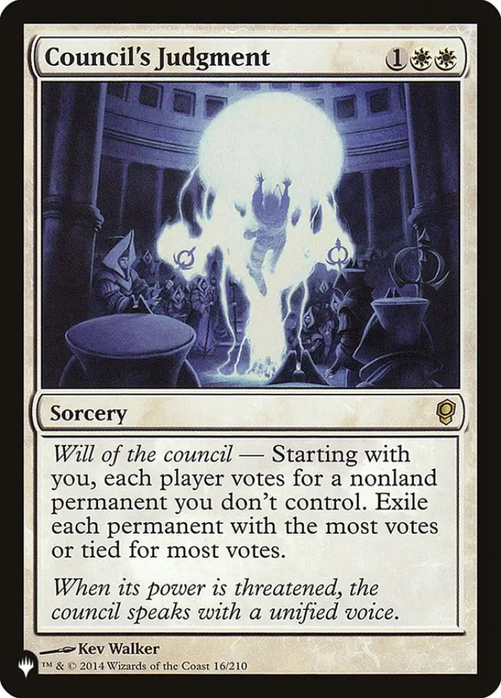 Council’s Judgment [The List] - MTG Single