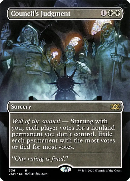 Council’s Judgment (Toppers) [Double Masters] - MTG Single
