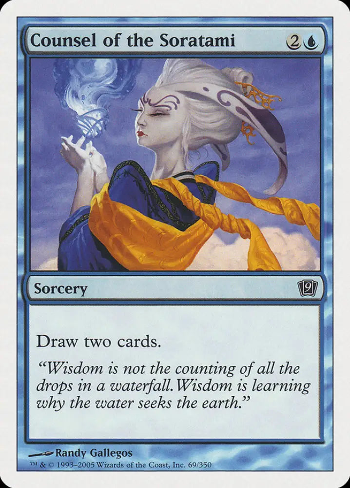 Counsel of the Soratami [Ninth Edition] - MTG Single