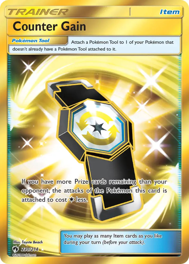 Counter Gain (230/214) [Sun & Moon: Lost Thunder] - Pokemon Single
