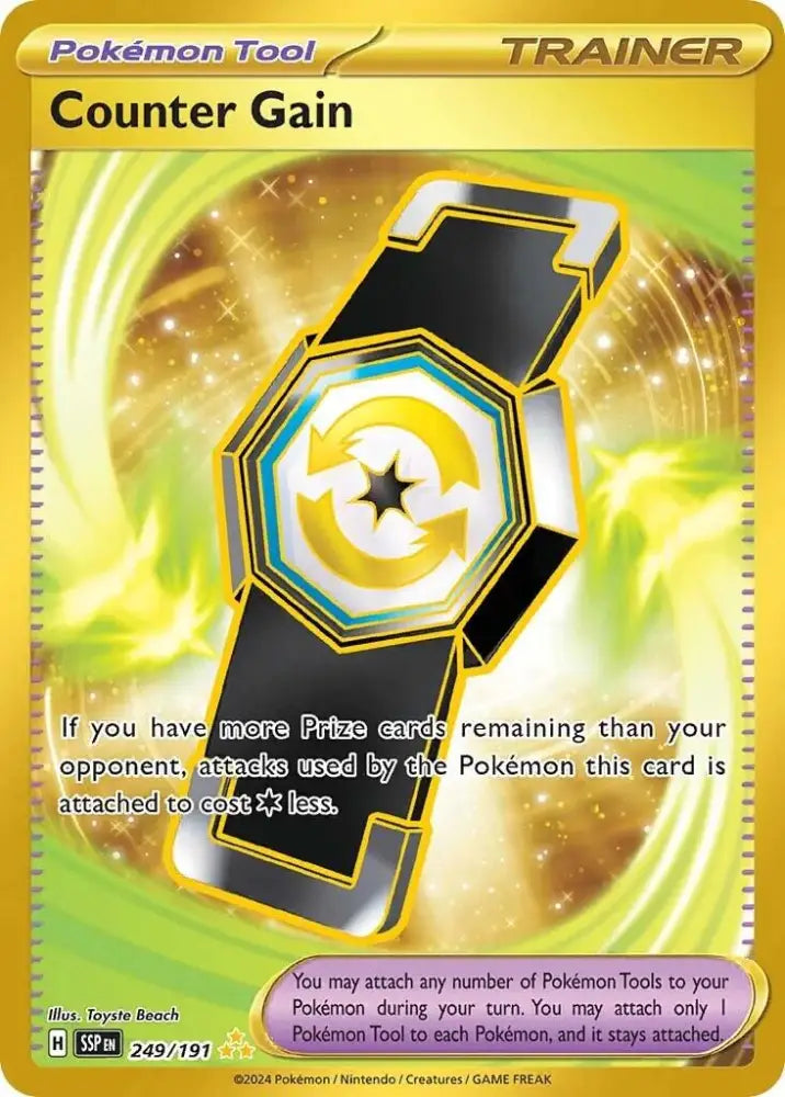 Counter Gain (249/191) [Scarlet & Violet: Surging Sparks] - Pokemon Single