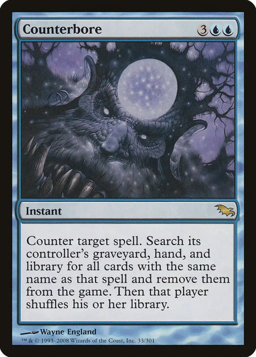 Counterbore [Shadowmoor] - MTG Single