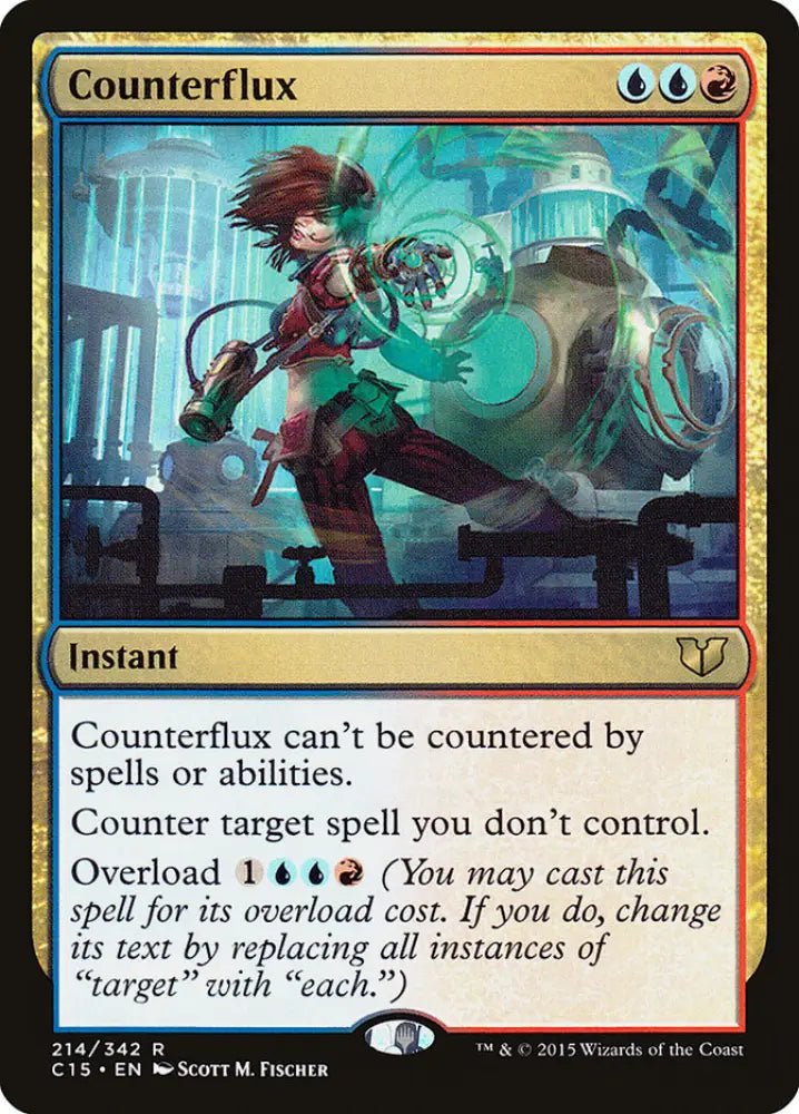 Counterflux [Commander 2015] - MTG Single