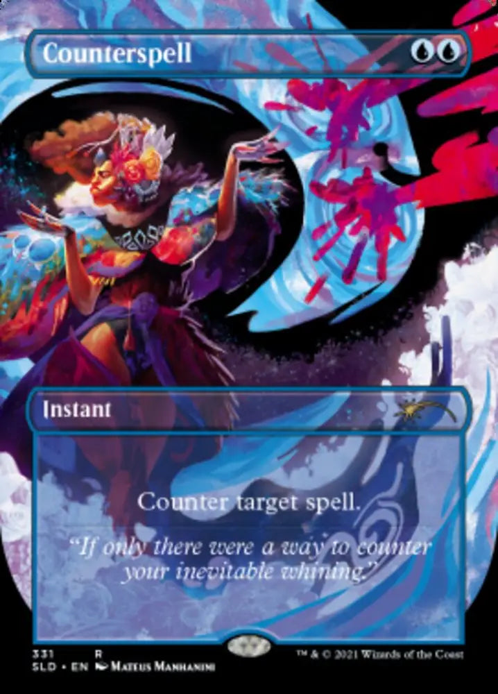 Counterspell (Borderless) [Secret Lair Drop Series] - MTG Single