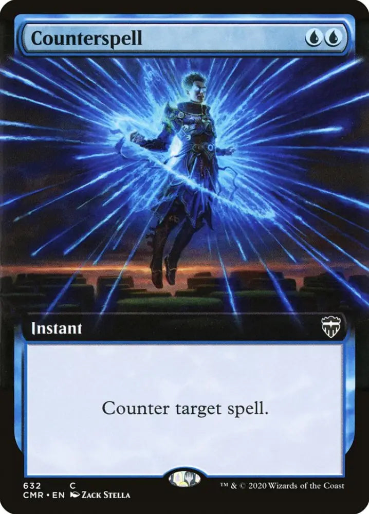 Counterspell (Extended Art) [Commander Legends] - MTG Single