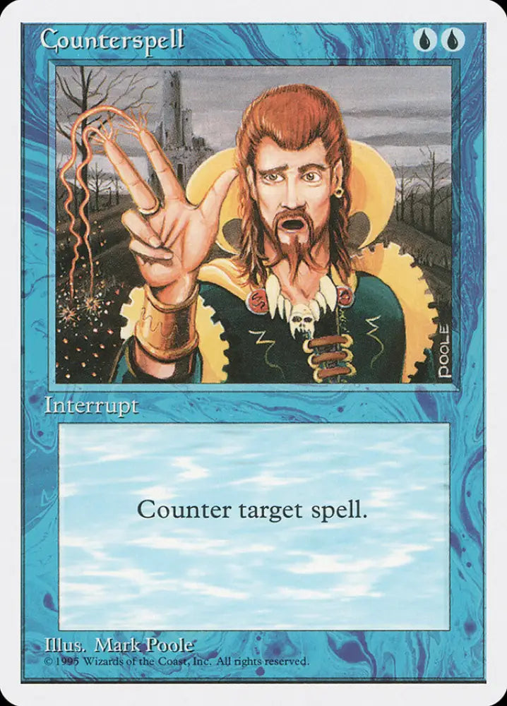 Counterspell [Fourth Edition] - MTG Single