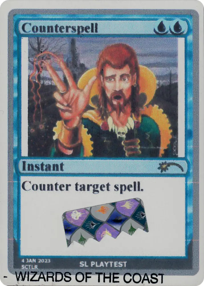 Counterspell (SL PLAYTEST) [Secret Lair Drop Series] - MTG Single
