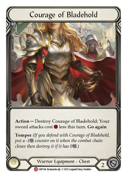 Courage of Bladehold [1HP146] (History Pack 1) - Flesh And Blood Single