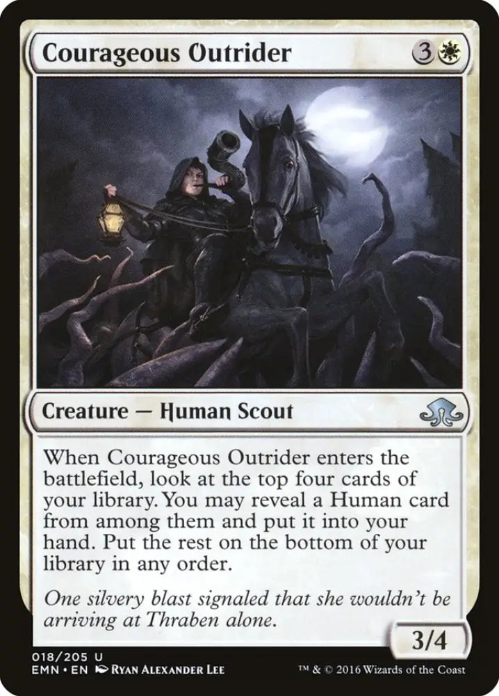 Courageous Outrider [Eldritch Moon] - MTG Single