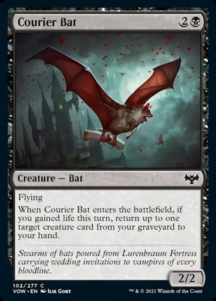 Courier Bat [Innistrad: Crimson Vow] - MTG Single