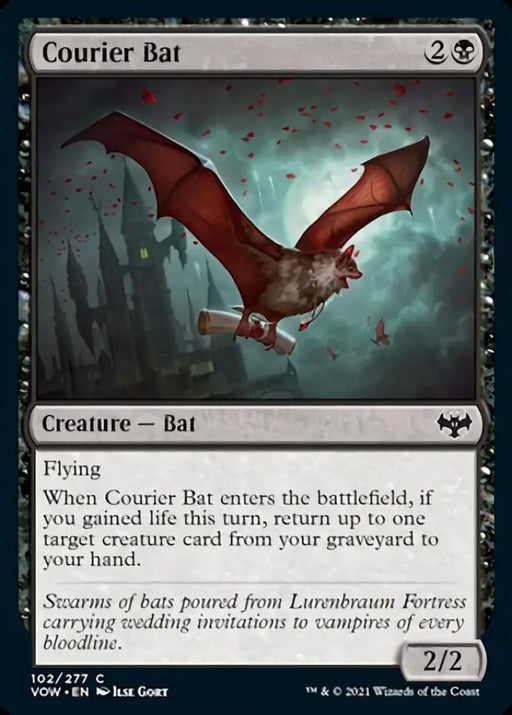 Courier Bat [Innistrad: Crimson Vow] - MTG Single
