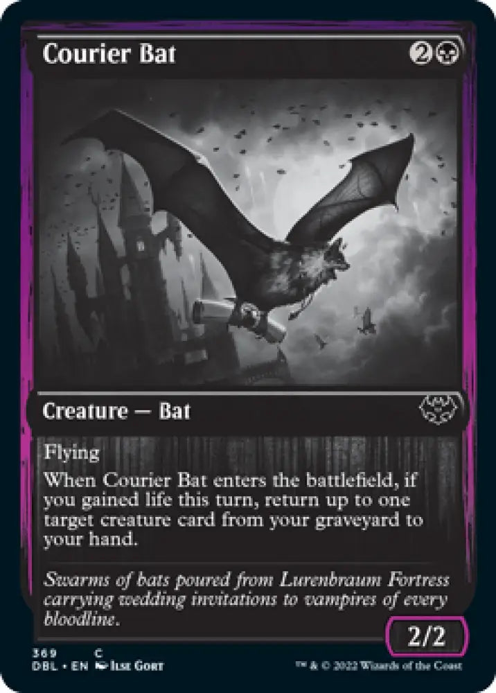 Courier Bat [Innistrad: Double Feature] - MTG Single