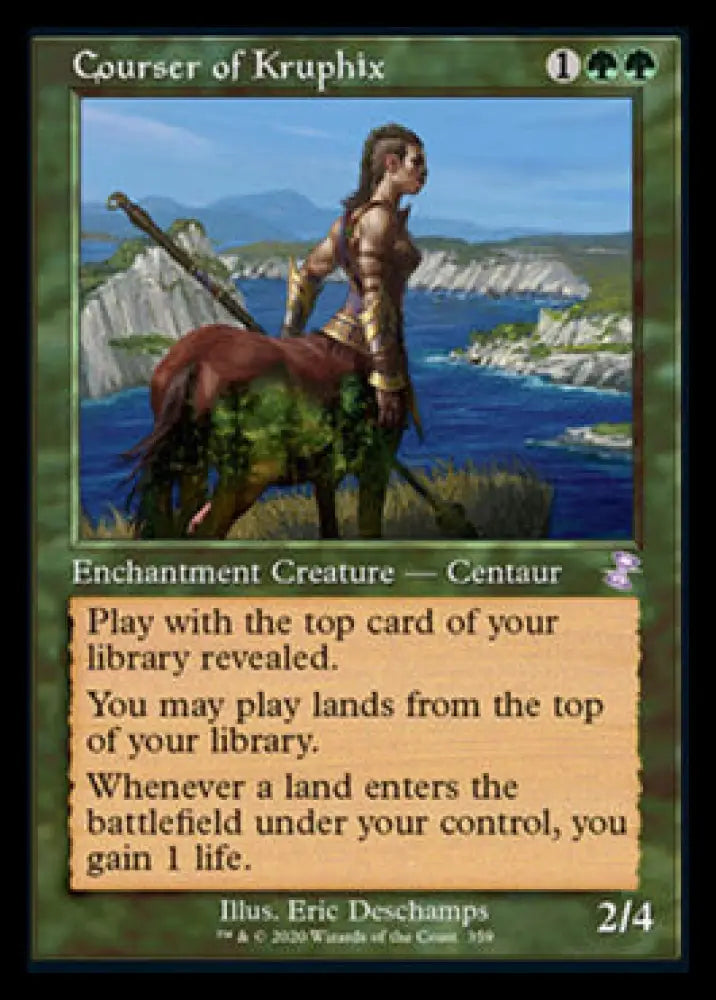 Courser of Kruphix (Timeshifted) [Time Spiral Remastered] - MTG Single