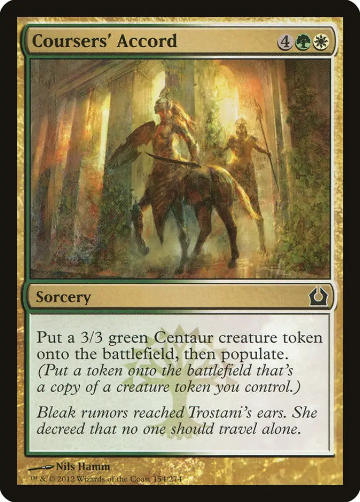 Coursers’ Accord [Return to Ravnica] - MTG Single