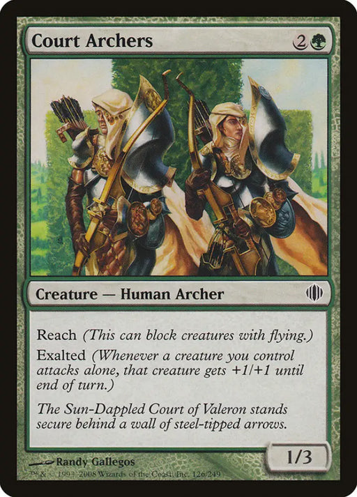 Court Archers [Shards of Alara] - MTG Single