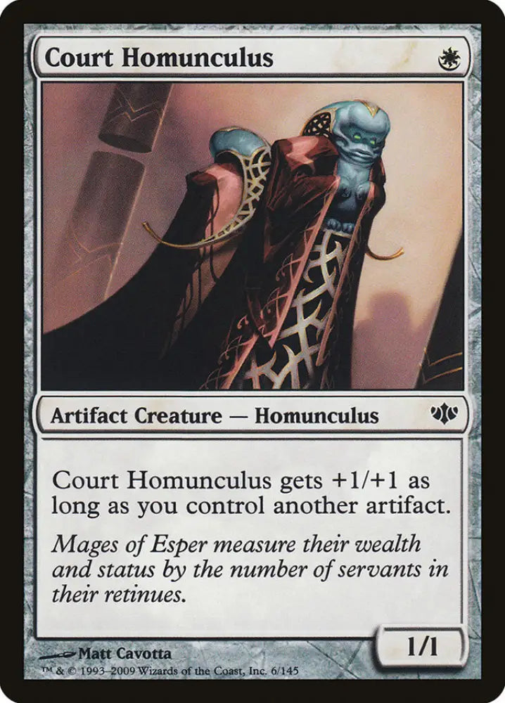 Court Homunculus [Conflux] - MTG Single