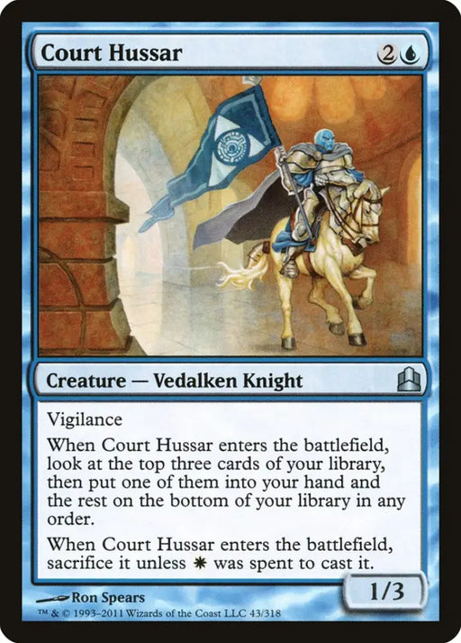 Court Hussar [Commander 2011] - MTG Single