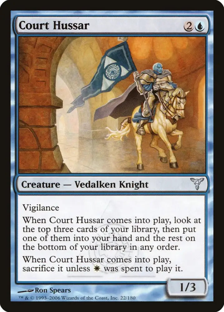 Court Hussar [Dissension] - MTG Single
