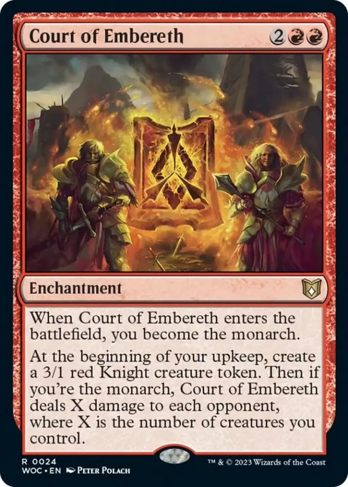 Court of Embereth [Wilds of Eldraine Commander] - MTG Single